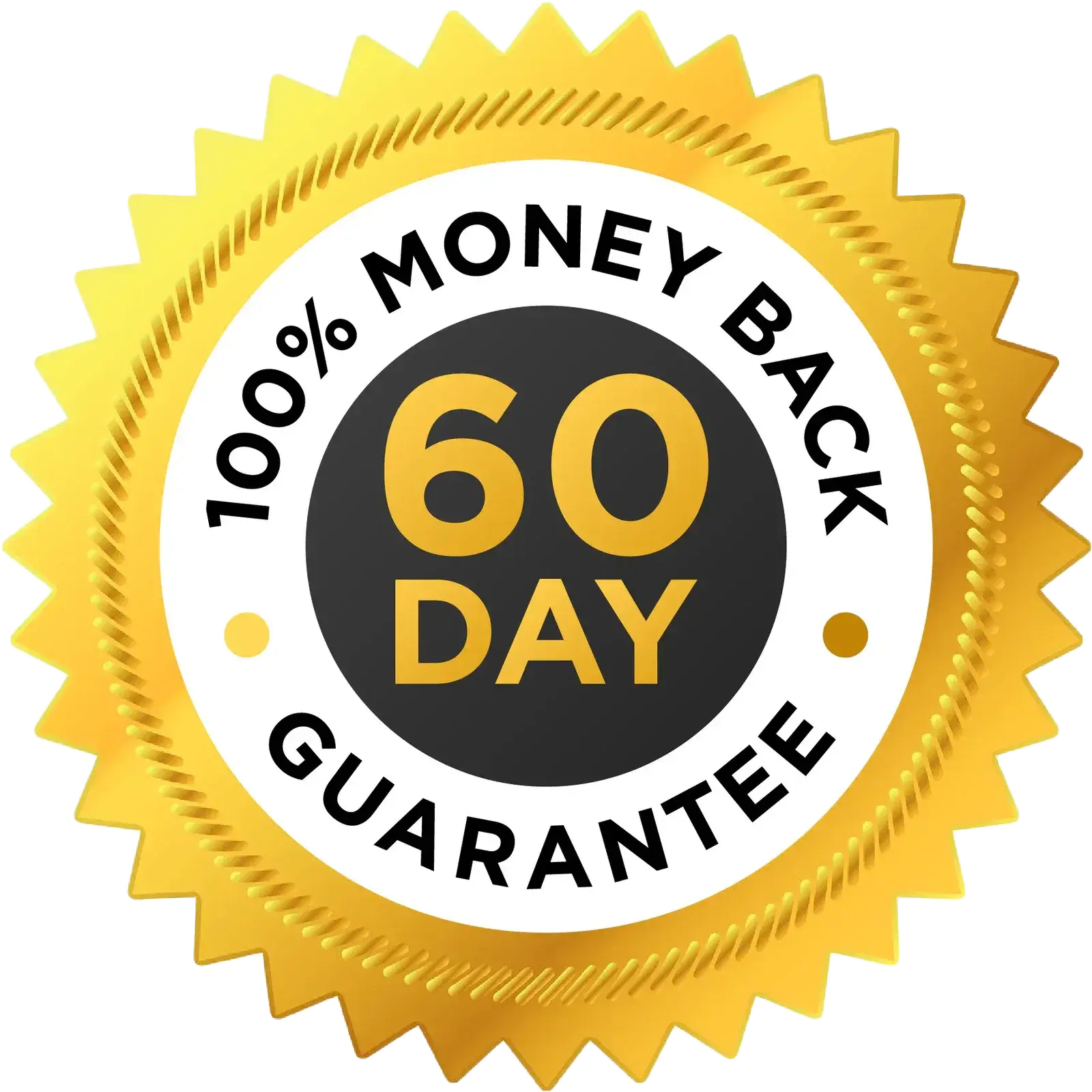 Manjuba Caps  60-Day Guarantee Seal